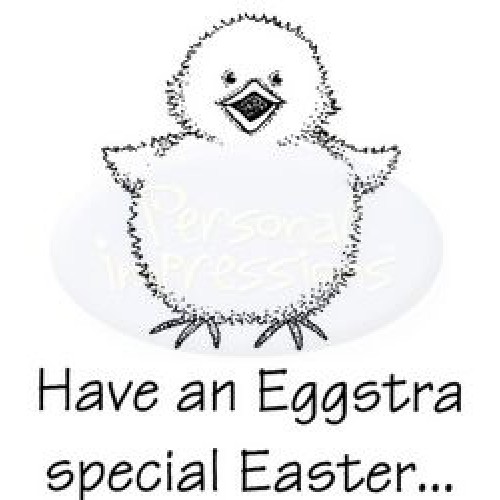 Силиконов печат пиленце - Tinchie Eggstra Clear Stamp